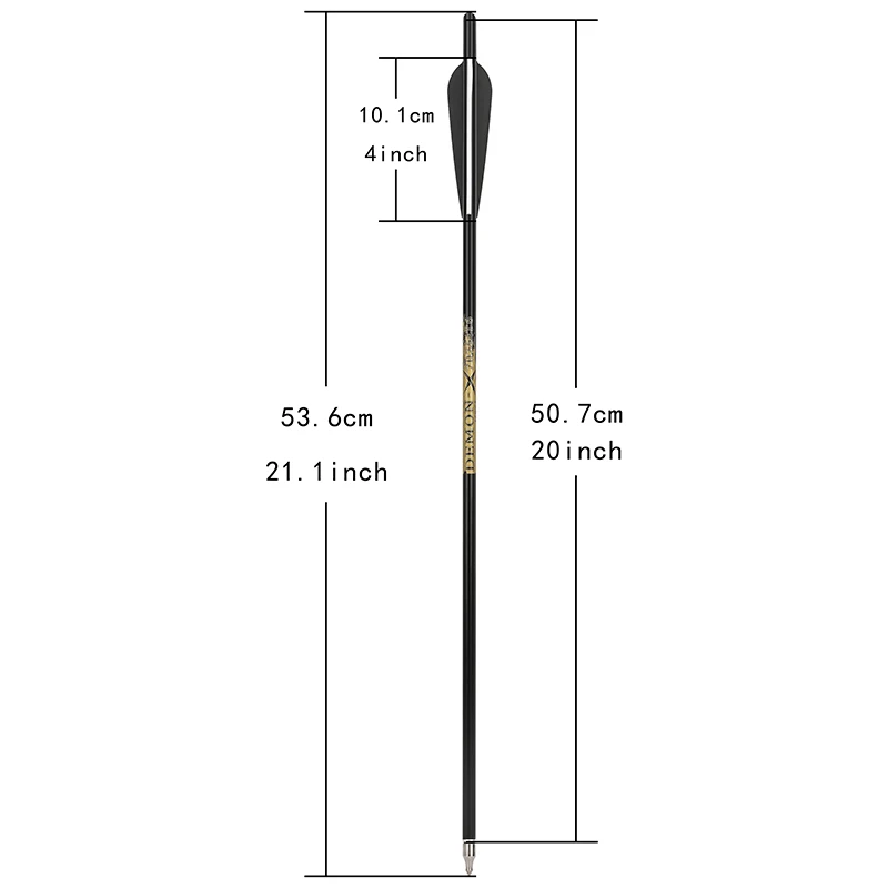 12 sztuk łucznictwo aluminiowa strzałka 20/22 Cal ID 7.7mm OD 8.8mm wał gumowy kropla wody guma 4'' łopatka polowanie akcesoria strzeleckie