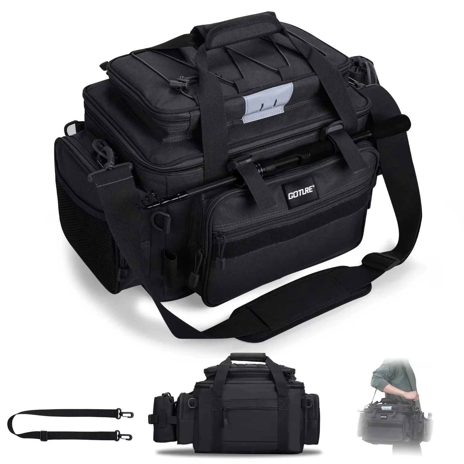goture-fishing-shoulder-bag-outdoor-cycling-sports-waterproof-pack-large-capacity-tactical-soft-storage-bag-camping-fishing-kit