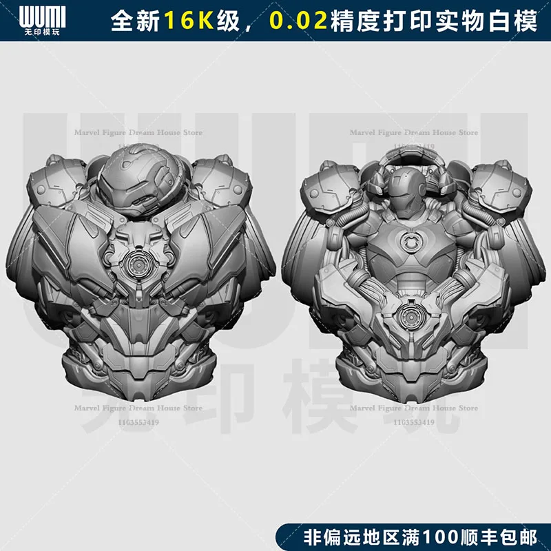 1/16 1/10 Scale Professional Partners And Soulmates Pepper Tony DIY GK 3D Bust Resin Un-panited White Self-assembly Dolls