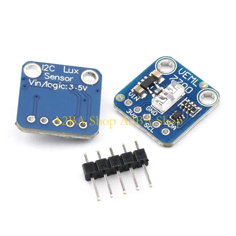 A2BA VEML770 3.3V 5V Light Detection Board 0.01-120000Lux Ranges 12C for Microcontrollers and Development Boards