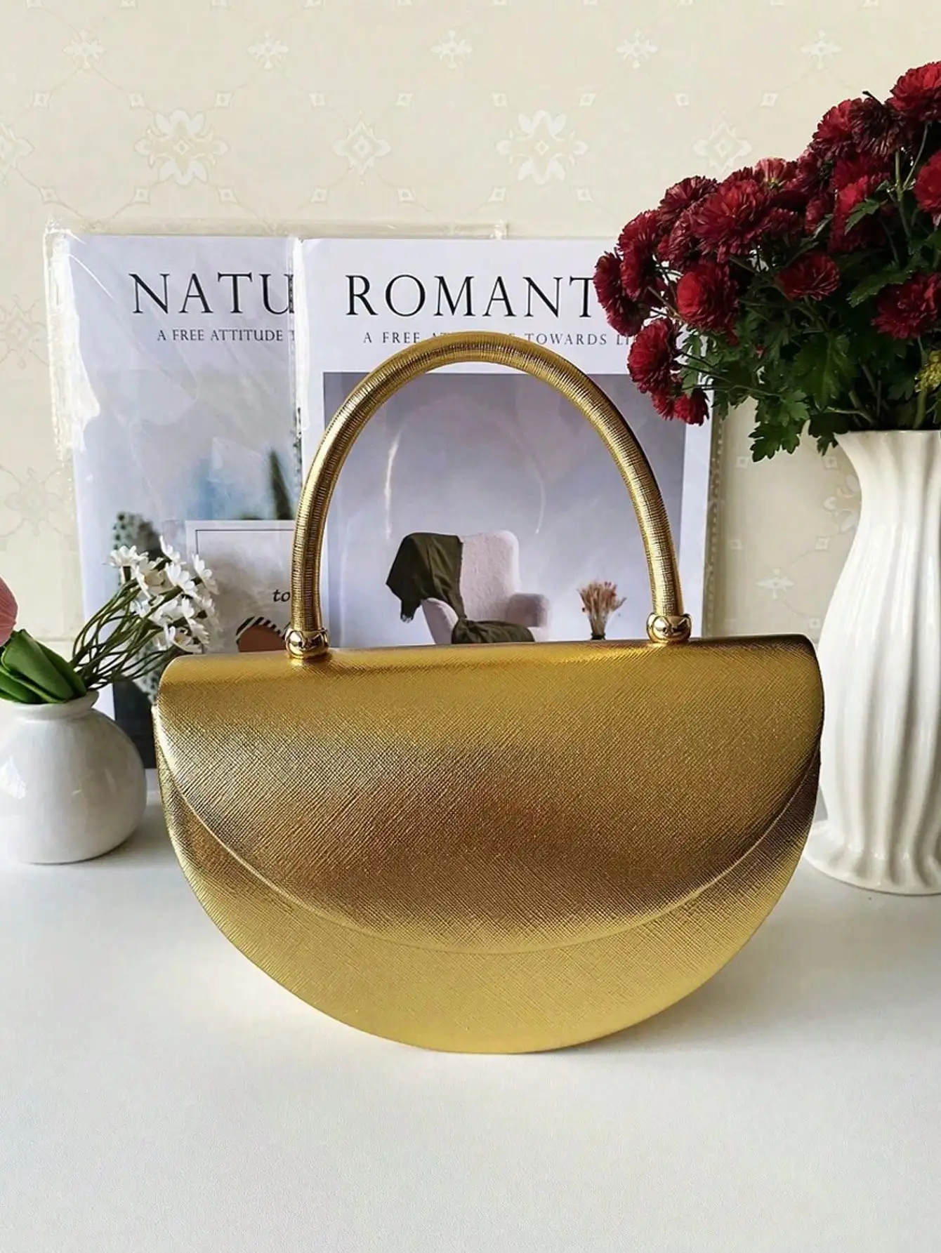 

2024 Women's Minimalist Clutch – Light Luxury Chain Party Bag