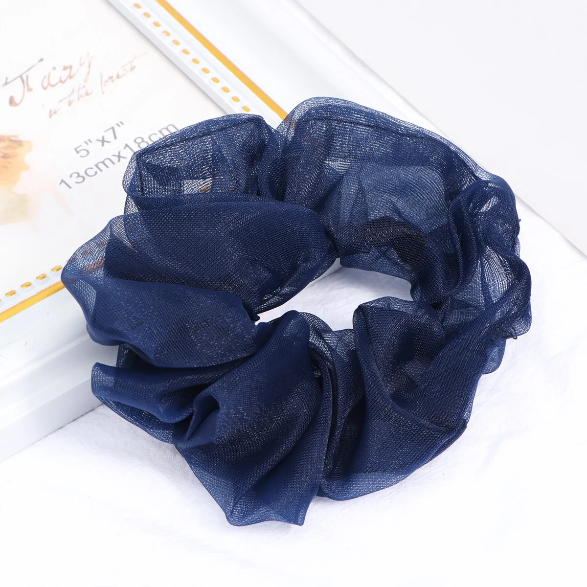 

5pcs Cloth Simple Yarn Woman Ponytail Holder Ponytail Holders For Women Lightweight Summer Ropes Hair Accessories Ties Hair