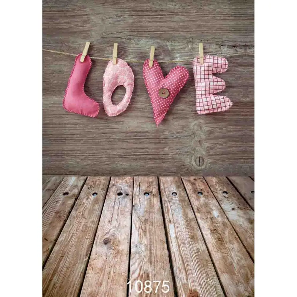 Vinyl Custom Photography Backdrops Prop Valentine\'s Day Photography Background JL-25