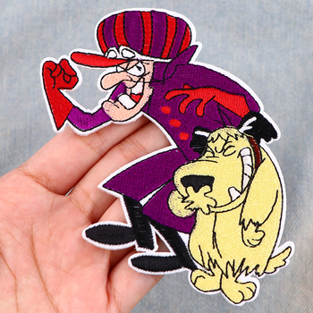 Funny Dog Embroidery Patches For Clothing Cute Patches For Clothes Cartoon Animal DIY Iron on Patch On Clothes Stickers Funny Dog Embroidery Patches For Clothing Cute Patches For Clothes Cartoon Animal DIY Iron on Patch On Clothes Stickers