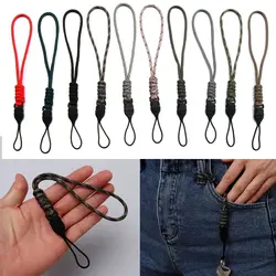 10 Styles High Strength Emergency Survival Backpack Camera Anti-lost Lanyard Paracord Keychain Key Ring Hanging Rope