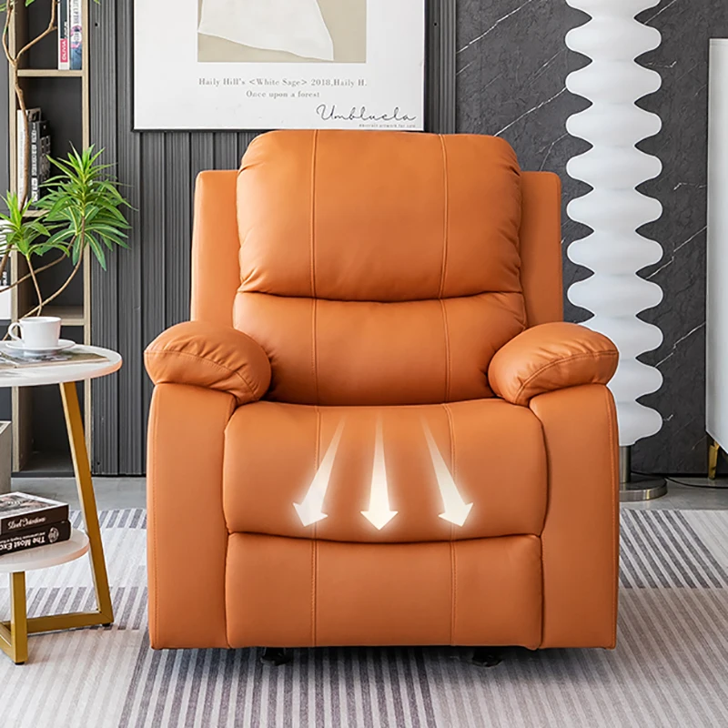 

Living Room Sofas Relaxing Chair Reclining Sofa Gaming Ergonomic Multifunctional Folding Mobili Per La Casa Furniture Luxury