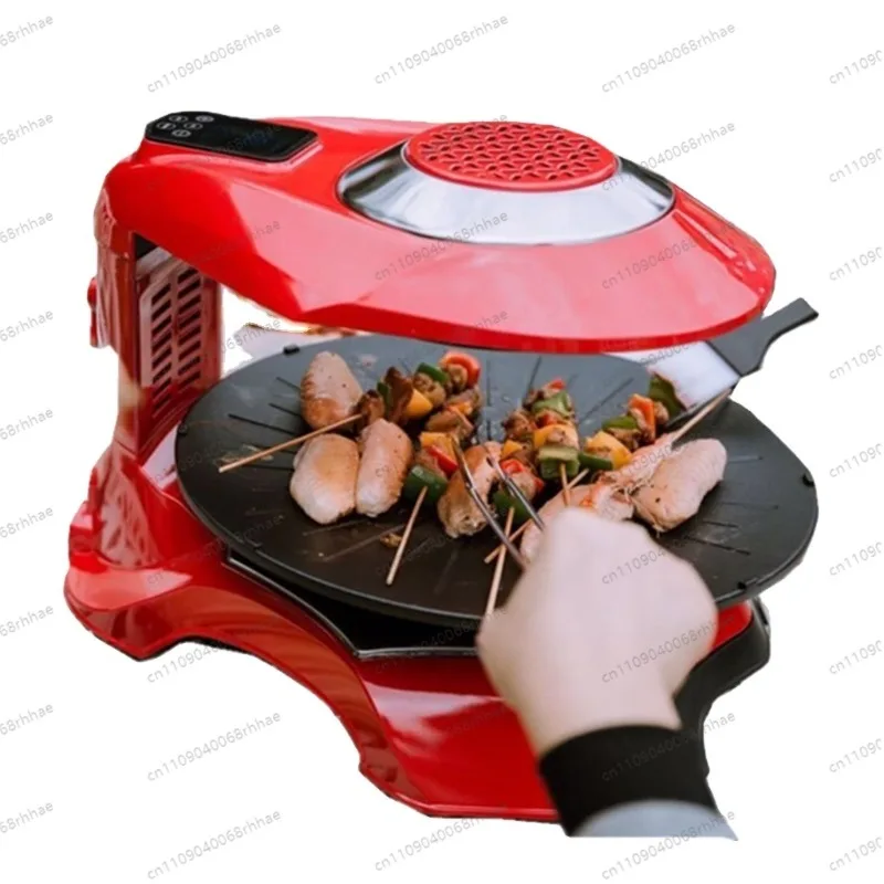 

Popular HJ-BBQ00N Electronic BBQ Processing Equipment, Energy Saving Home Barbecue Device for Indoor Grilling