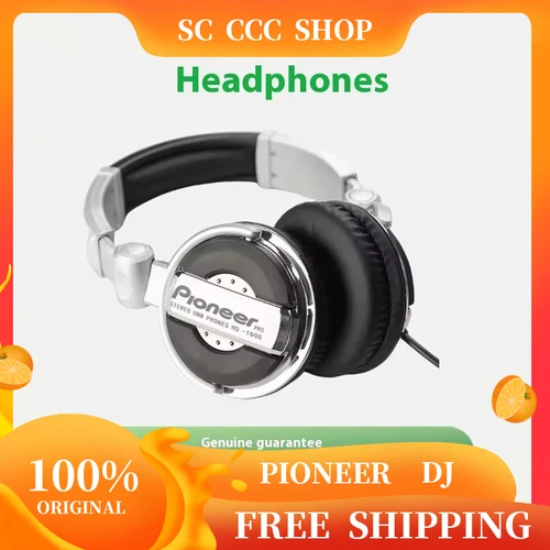Auriculares Pioneer DJ Disc, auriculares de música, auriculares de sintonización, auriculares de monitoreo, auriculares para juegos de ordenador, regalos deportivos personalizados