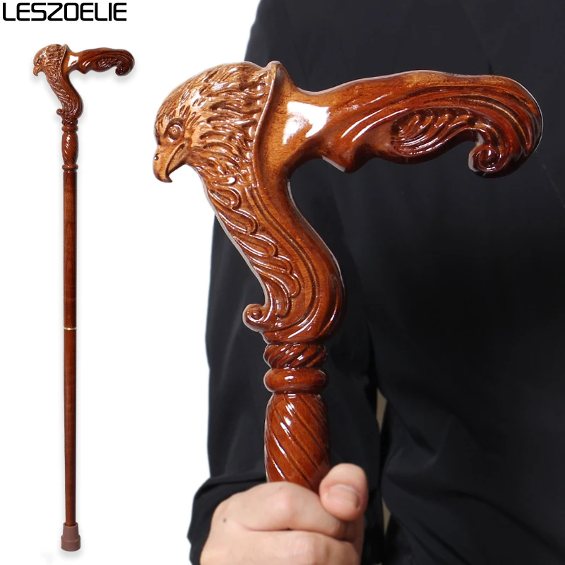 エレガントなメンズとレディースの木製ウォーキングスティック,ヨーロピアンスタイルの95cm取り外し可能ウォーキングシューズ