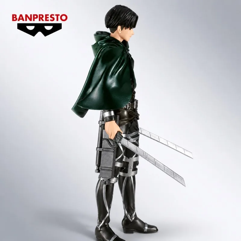 在庫ありバンダイオリジナルバンプレスト進撃の巨人リヴァイ・アッカーマンアクションフィギュアモデル人形新品箱入りアニメキャラクターおもちゃ