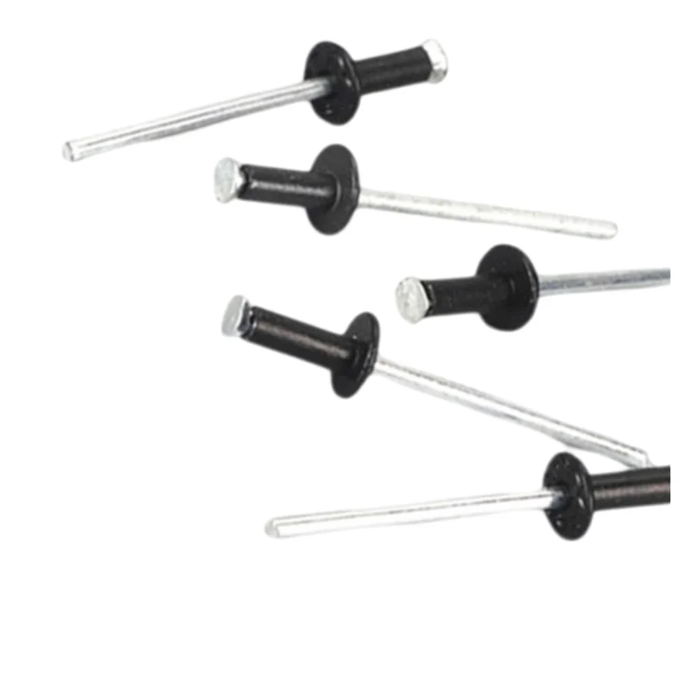 A COMPREHENSIVE ASSORTMENT OF RIVETS This SET OF ALUMINUM RIVETS FEATURES A TOTAL OF 520 PIECES IN VARIOUS SIZES