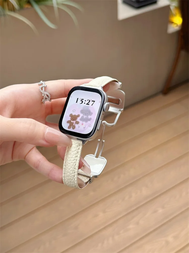 

Simple and versatile leather suitable for HW Watch Fit3/Fit4 straps and HW Band 8/9/10NFC handmade straps