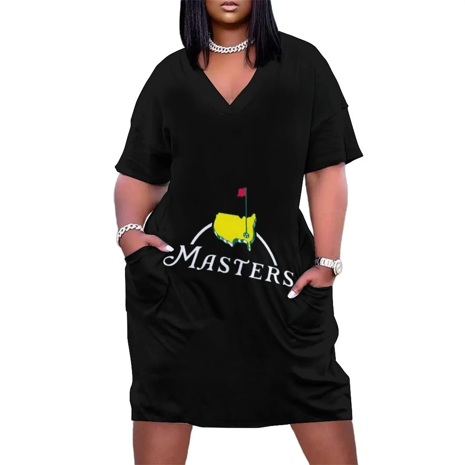 

Masters Tournament Loose Pocket Dress women dress prom dress 2025