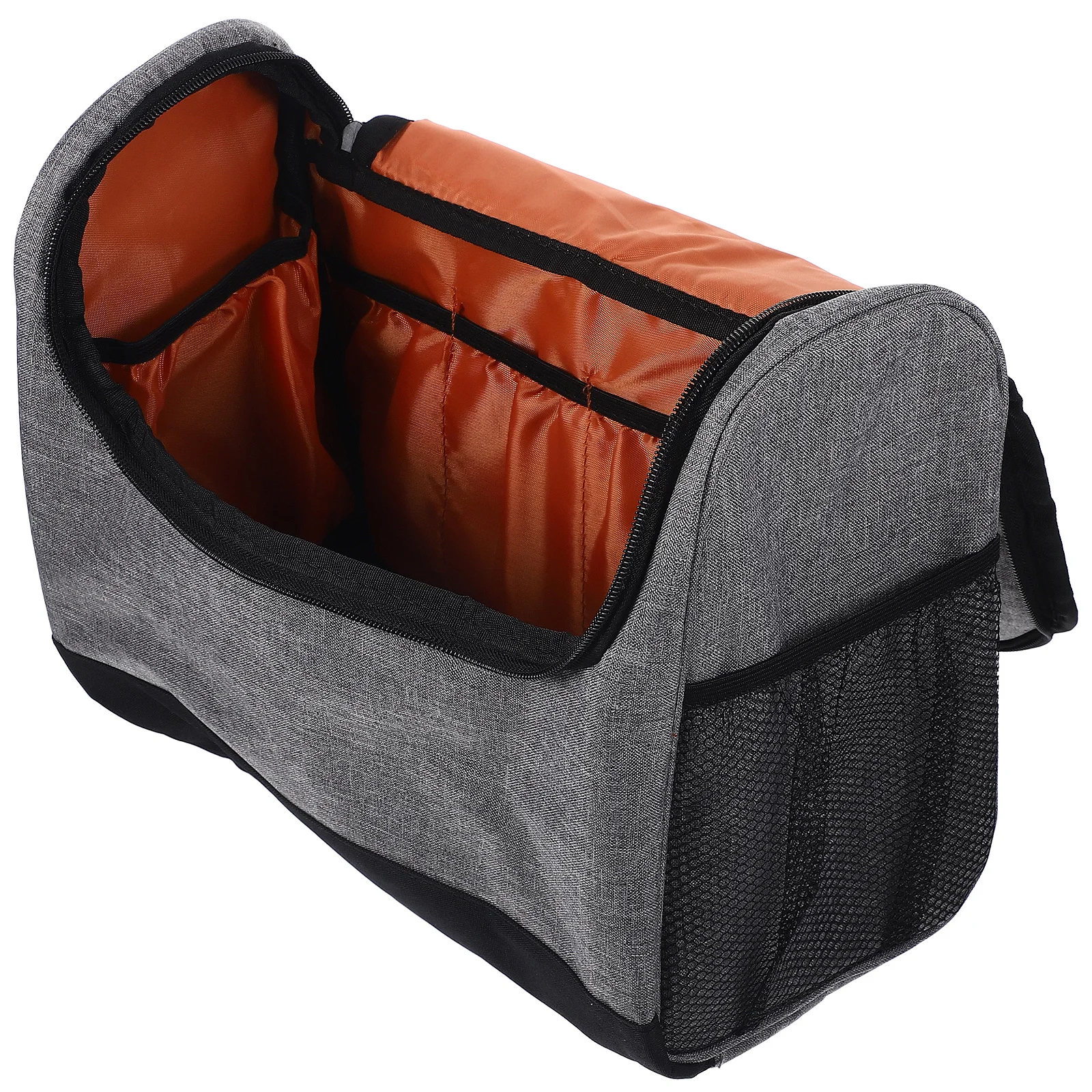 

Bartender Tool Bag Padded Compartment Portable For Bar Kit Wine Bottles Cocktail Shaker Travel Outdoor Party Use Nylon