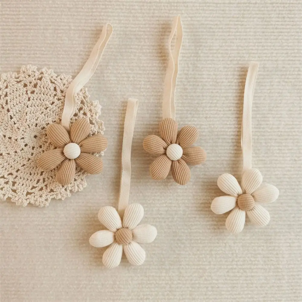 

Cloth Flower Bag Pendant Bag Match Accessories Stuffed Fresh Backpack Decoration Korean Style Bag Charms Floral Lanyard