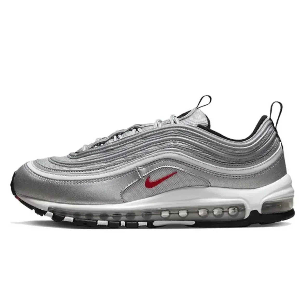 Nike Air Max 97 Men's and Women's Running Shoes Classic Retro Durable Comfortable Air Cushion Cushioning Outdoor Sports