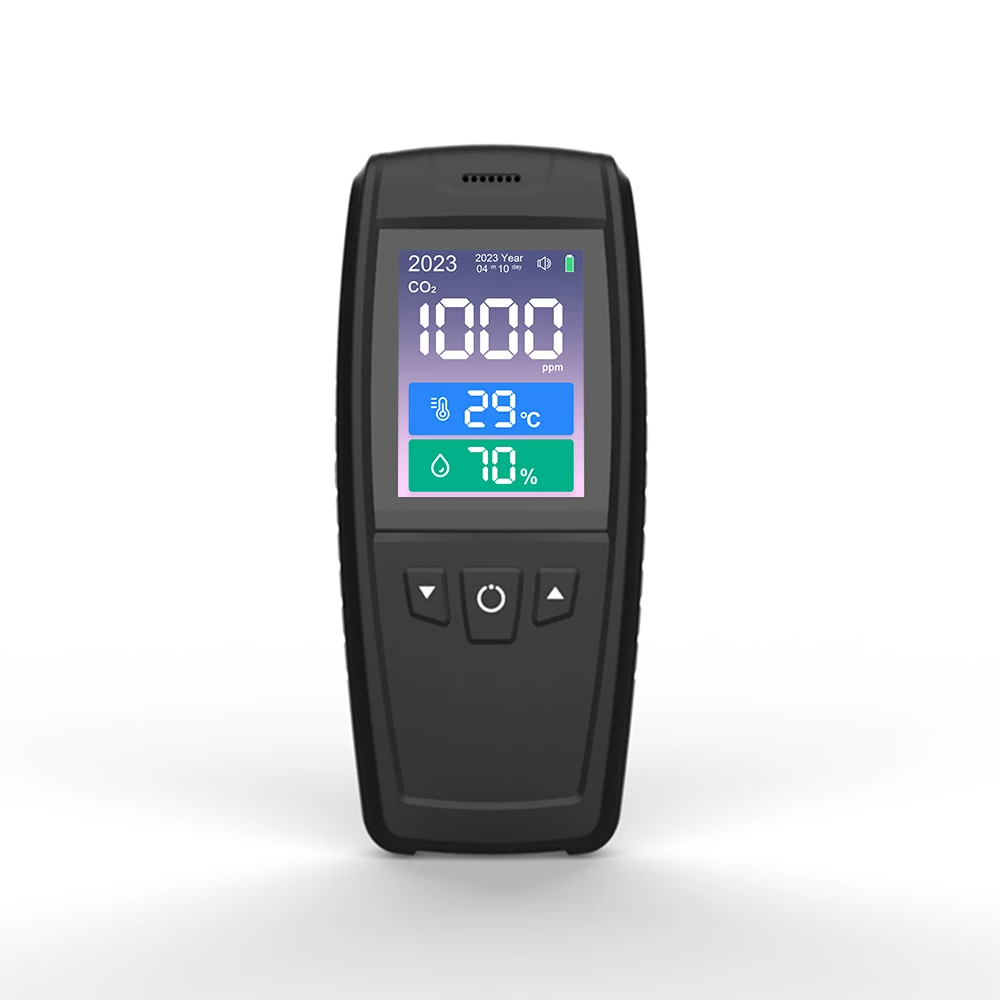 

Handheld CO2 Quality Detector DM162C Portable LCD Display Temperature And Humidity Sensor Tester Air Monitoring Instruments