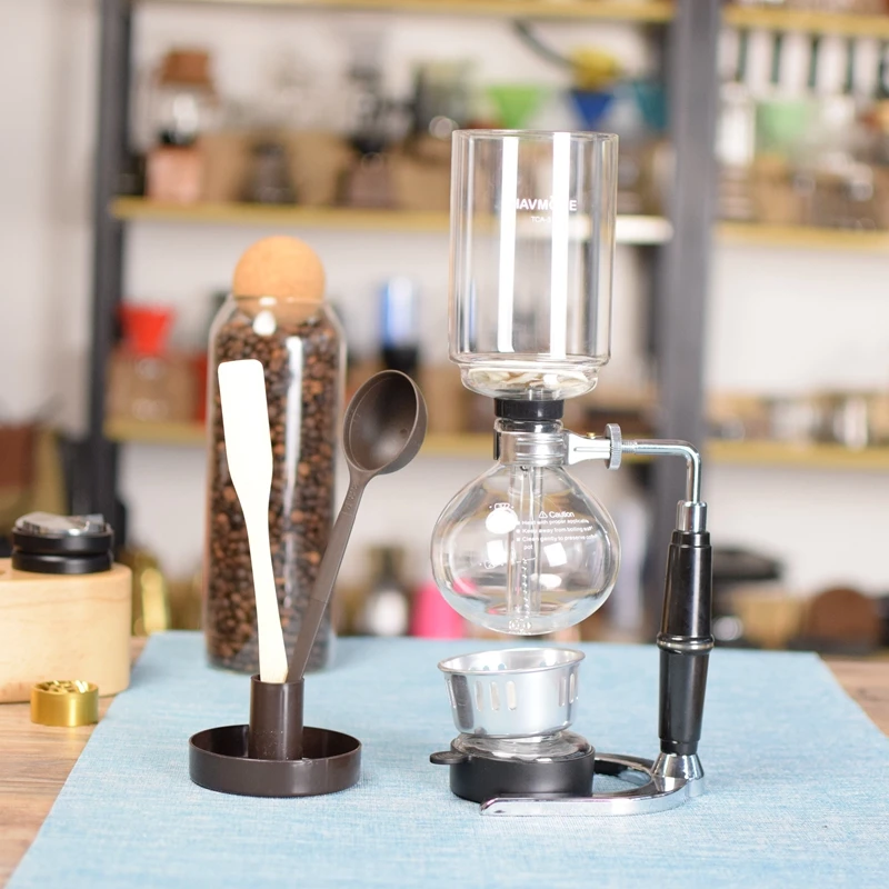 Japanese Style Barista Coffee Siphon Maker Replacement Tea Syphon Vacuum Pot Borosilicate Glass Coffee Machine Filter