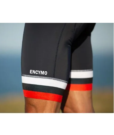 ENCYMO New Pro Team Lightweight Short Sleeve Cycling Jersey And Bib Shorts High Quality Gel Pad Italy Miti Leg