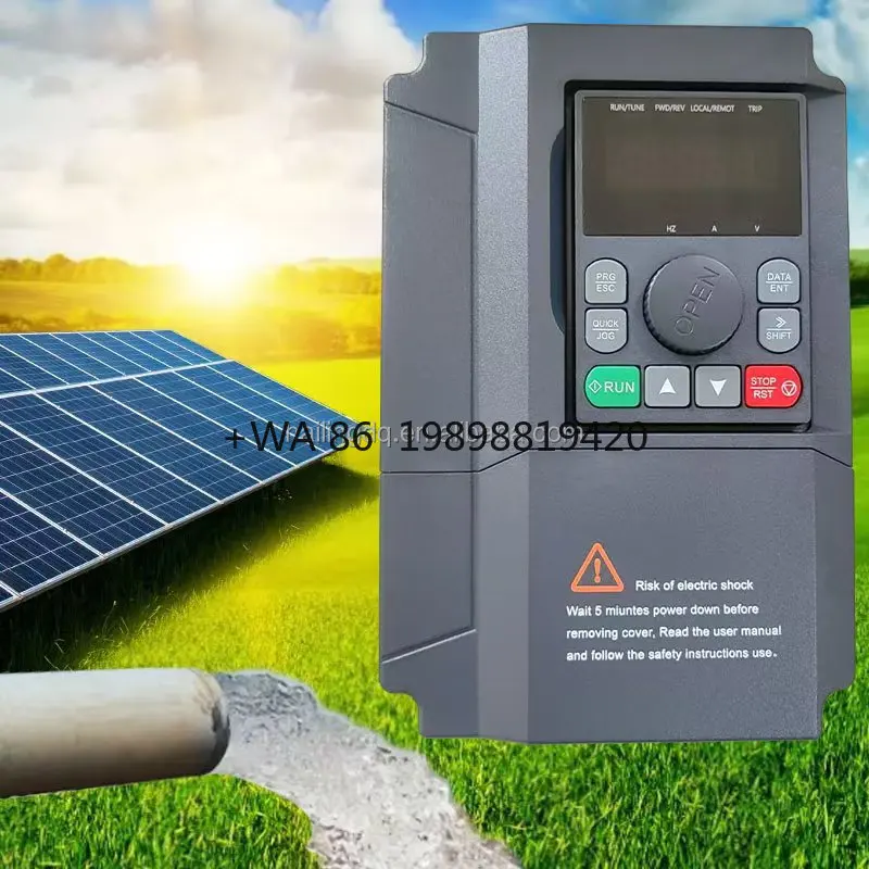 

HL710 11KW 15KWW Solar Inverter Three /Single Phase 220V 230v 380v 415v square Sine Wave Auto Inverter Inverter