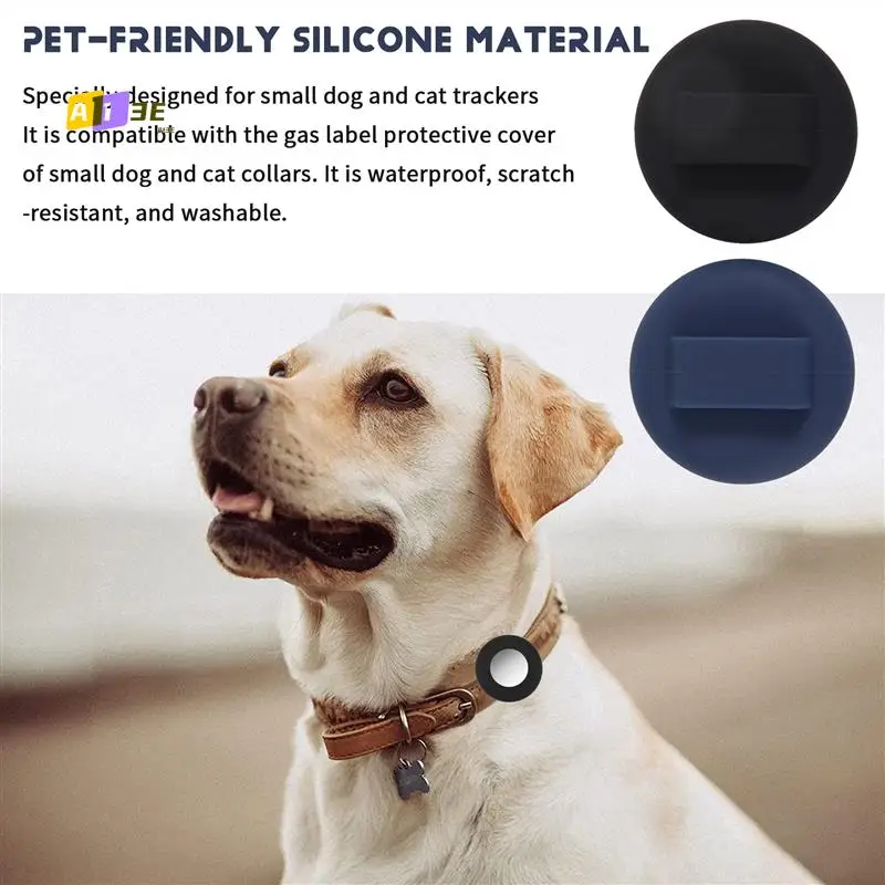 A13E-Cat Collar Holder, For Air Tag Cat Collar Holder Compatible For  Airtag GPS Tracker,2Pack Case Cover