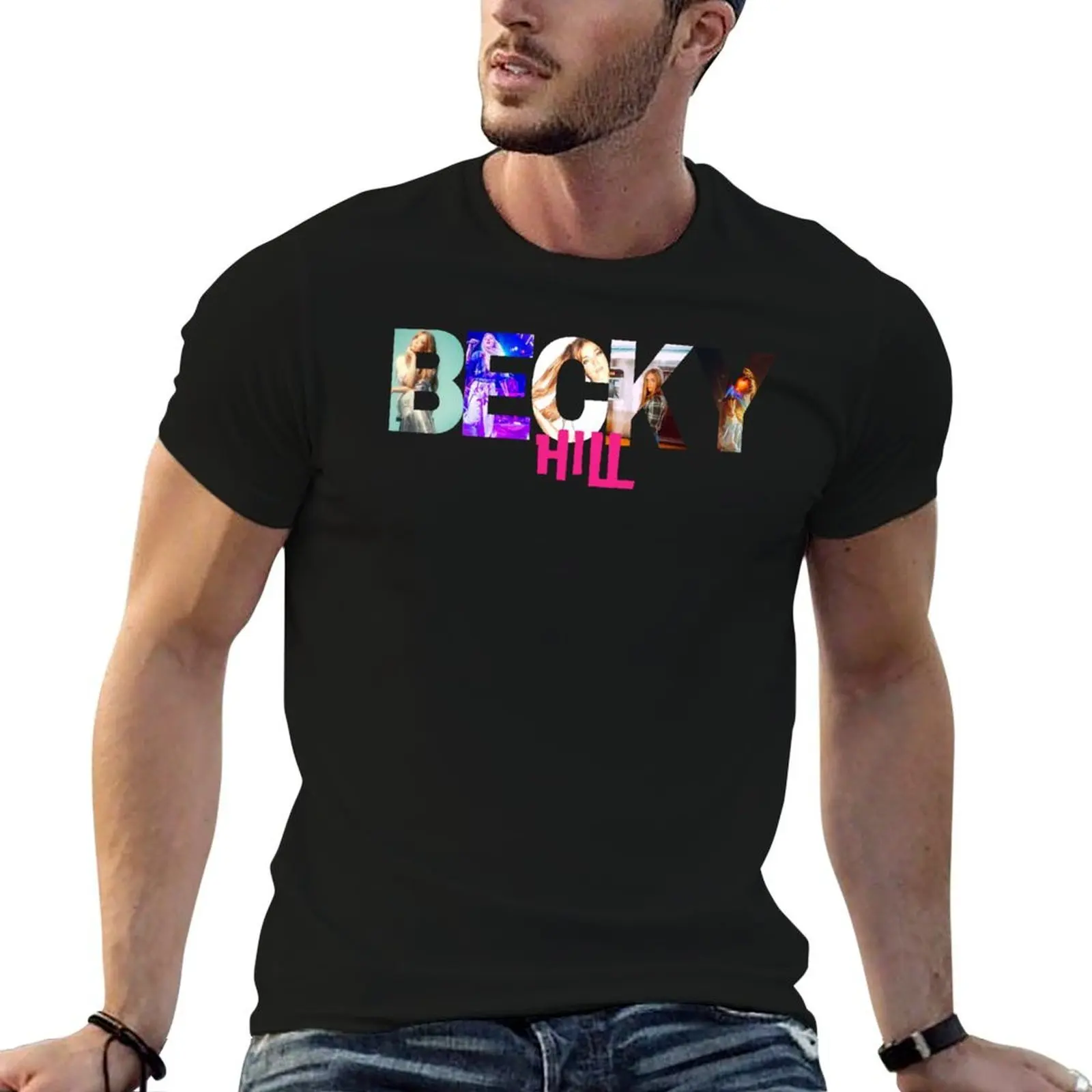 becky hill classic t shirt sticker T-Shirt Large Size Soft Cotton T-Shirt