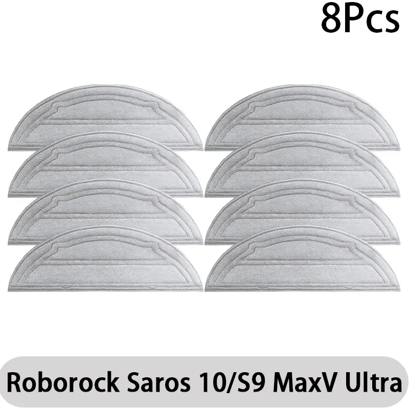Roborock Saros 10/Roborock S9 MaxV Ultra Robotstofzuiger Reserveonderdelen Hoofdzijborstels Dweildoeken HEPA-filters Stofzakken Accessoire