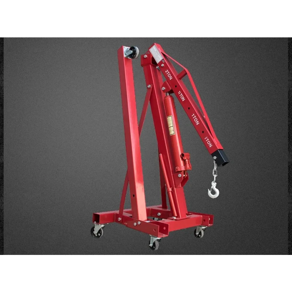 Engine hanger 2 ton 3 ton portable lifting frame folding small mobile crane