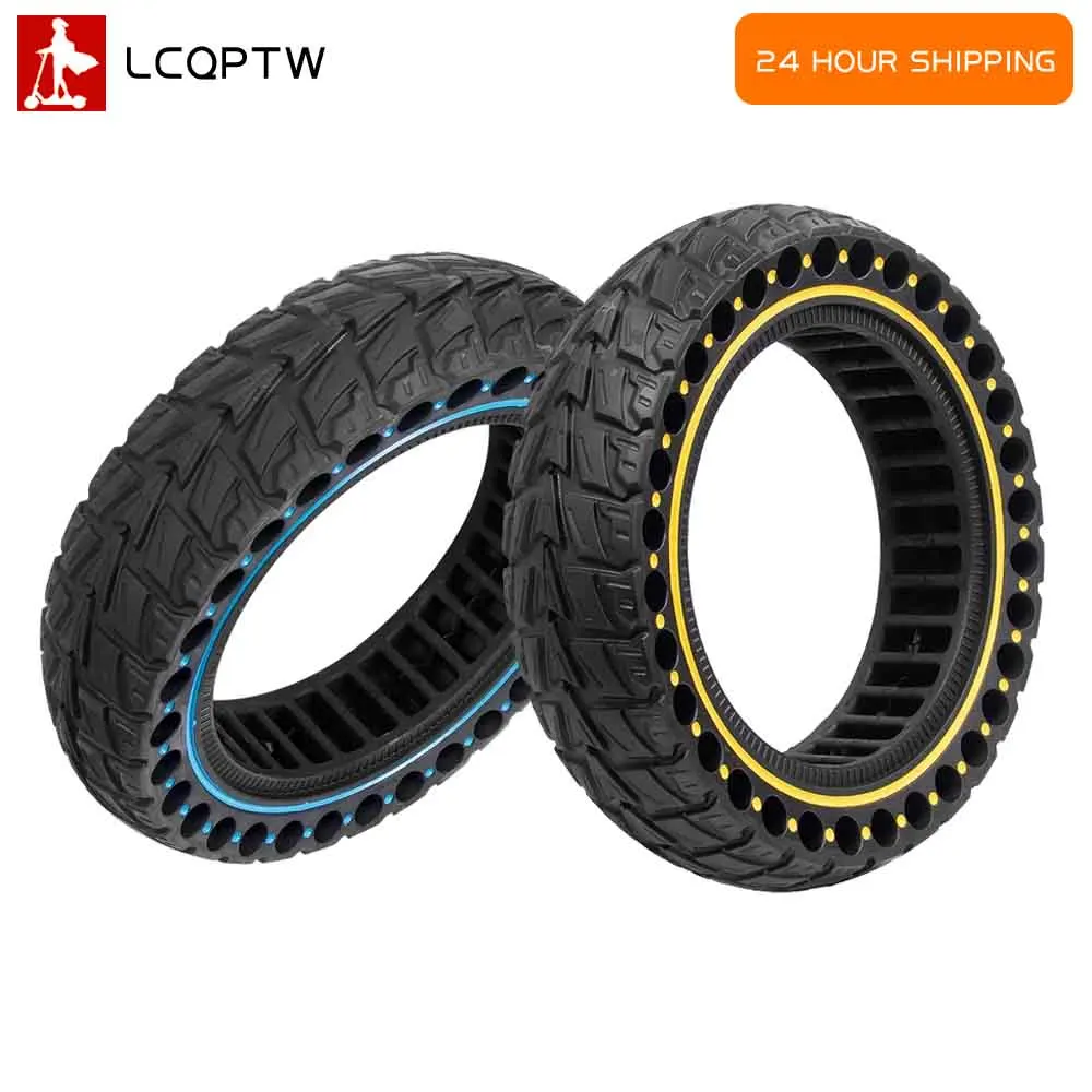 

Электрический скутер 10x2,5 (60/70-6,5) Внедорожная твердая шина для Ninebot G30L G30D Шины с сильным захватом Противоскользящая взрывозащищенная шина