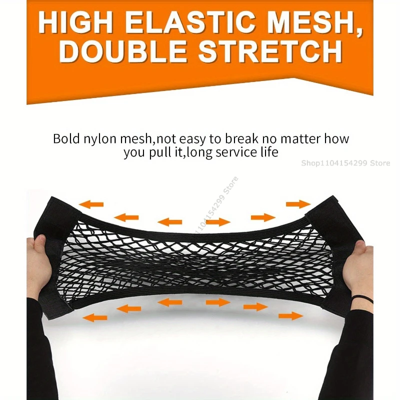 Wall Kitchen Cabinet Door Storage Bags Mesh Garbage Bag Plastic Shopping Bags Dispenser Sundries Bag Net Car Trunk Organizer Bag