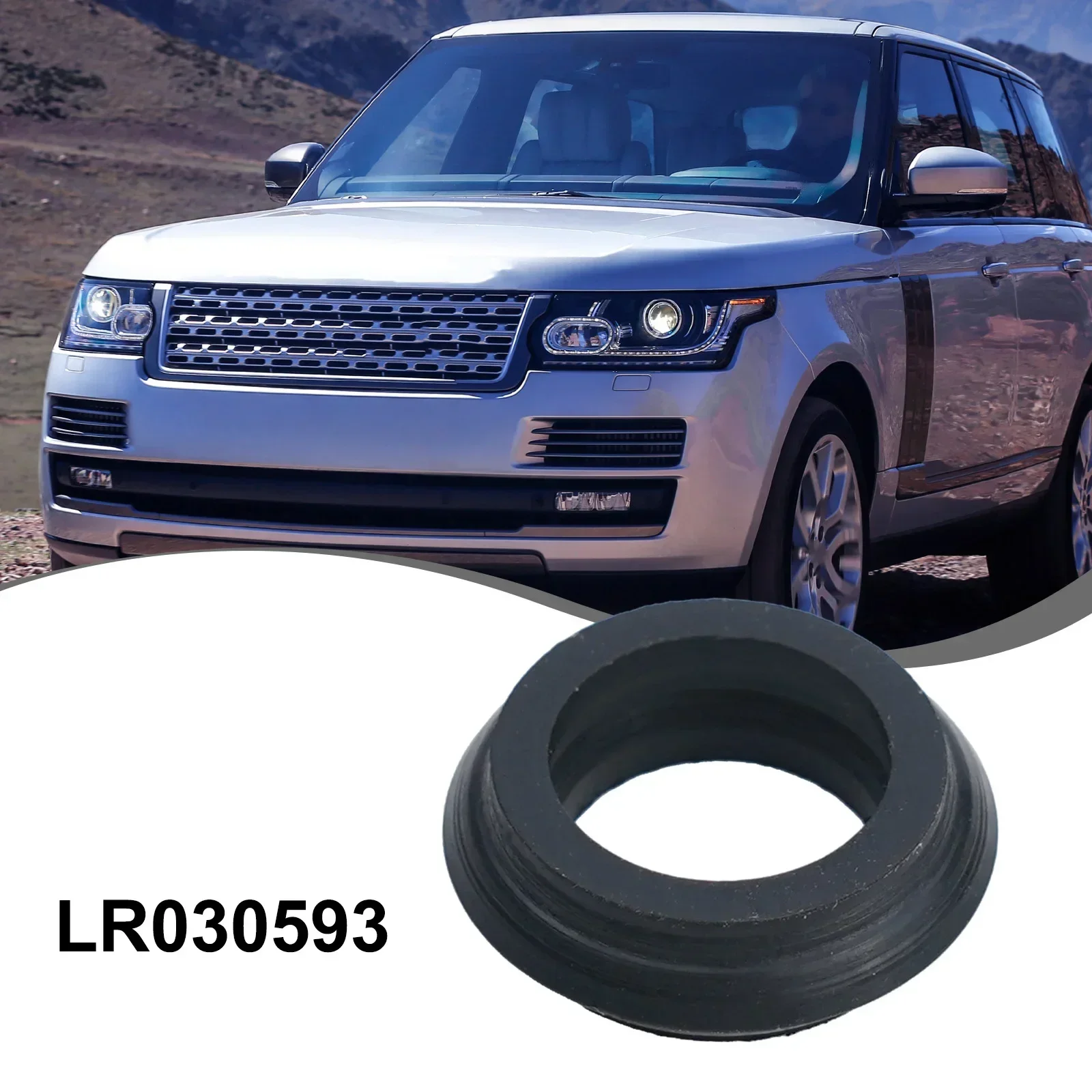 Higher Grade Easy Installation Outlet Pipe Seal LR030593 1pc Black Car Accessories For Land Rover LR4 2010 - 2016