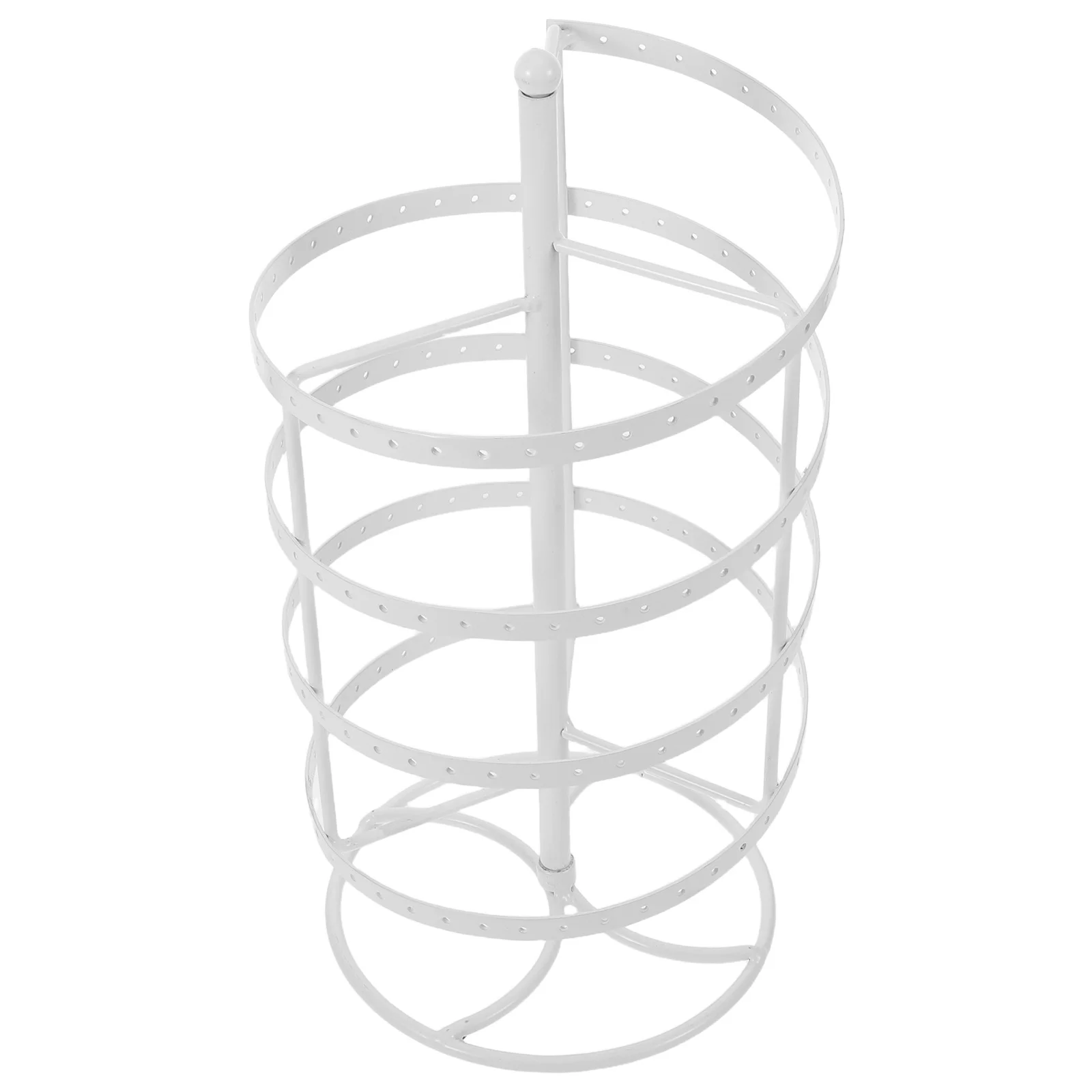 

85 пар металлической вращающейся подставки для сережек-органайзера для магазинов ювелирных изделий, компактный дизайн, быстрый выбор, универсальный дисплей для хранения
