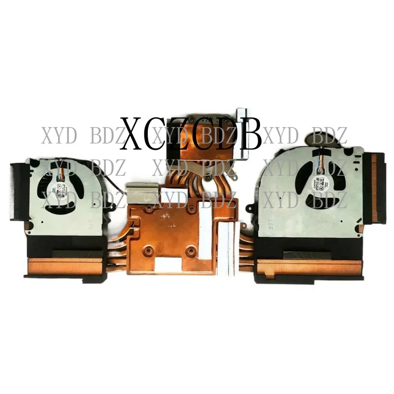 

DB CPU GPU Cooling Heatsink fan Cooler for Clevo X17SN X170 X170SM-G X7200 6-31-X17SN-104 GTX20