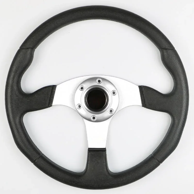 Car Modification Steering Wheel Imitation Racing Universal Steering Wheel PU Modification Special Steering Wheel 14 Inches