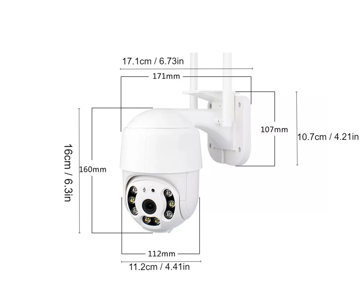 กล้อง A12ความปลอดภัยในบ้าน HD การมองเห็นได้ในเวลากลางคืน1080P ไร้สาย WiFi กล้องอินเตอร์คอมระยะไกลกันน้ำความปลอดภัยในบ้านบัตร TF