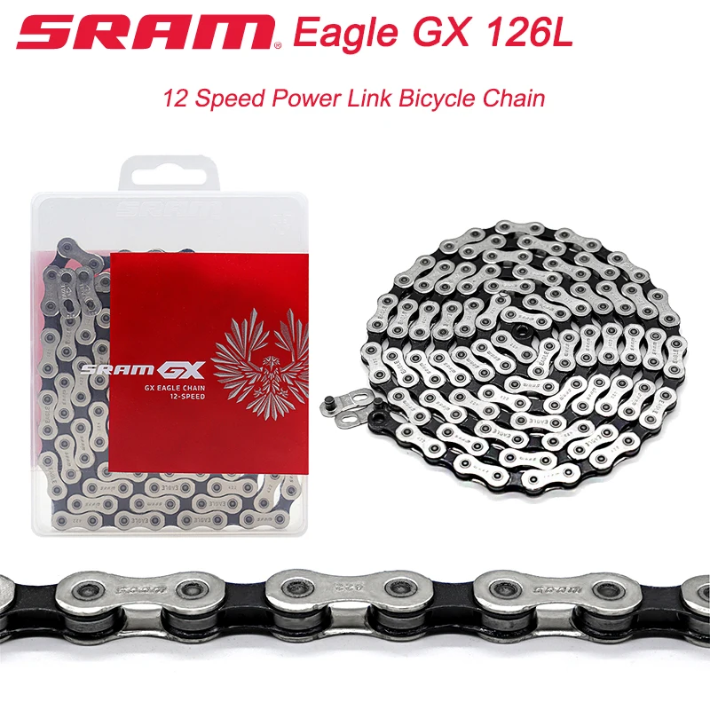 

Sram GX Eagle 12s Bicycle Chain for Road Mountain Bike 126L Power Link GX 12V Speed Current Ultralight Bike Chains