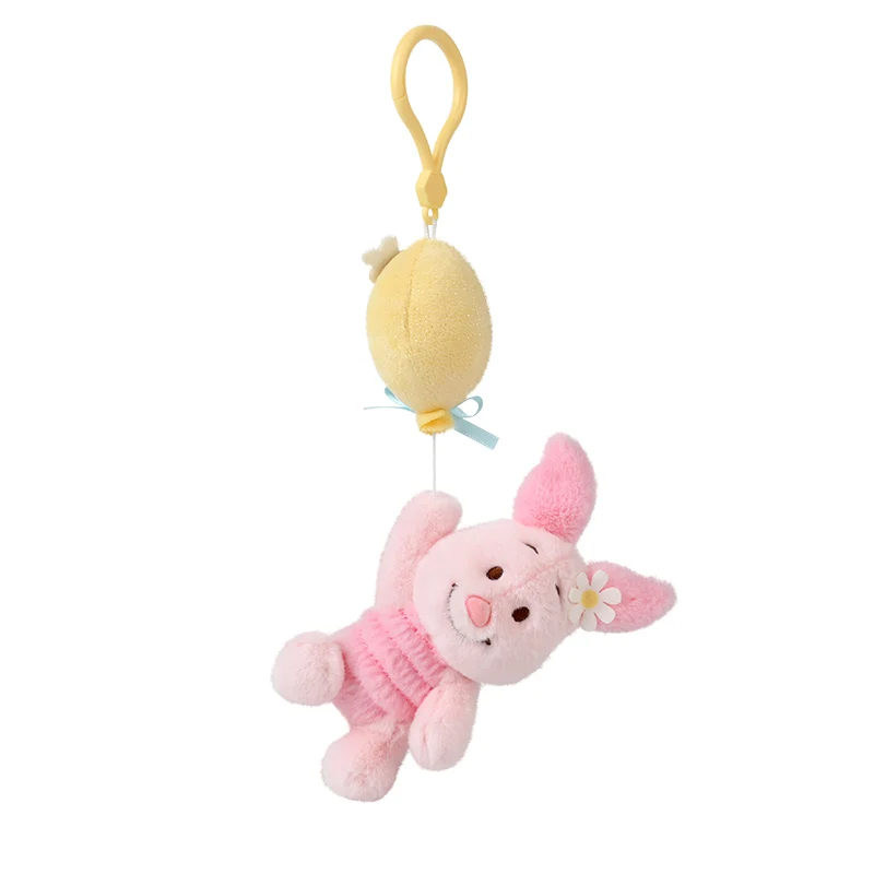Potdemiel Disney Offizieller Honey Pot Pooh Cloud Schlüsselanhänger, süßer Plüsch-Winnie The Pooh-Anhänger, Charm für Schultaschen, Geschenk für Mädchen