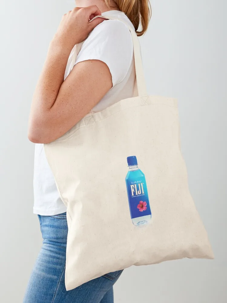Fiji Water Bottle Reflected Tote Bag tote screen the eco folding