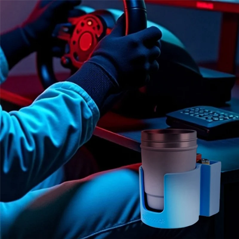 Стабильная производительность-многофункциональный кронштейн для чашки воды PLA, совместимый с имитацией гоночного полета, алюминиевый профиль