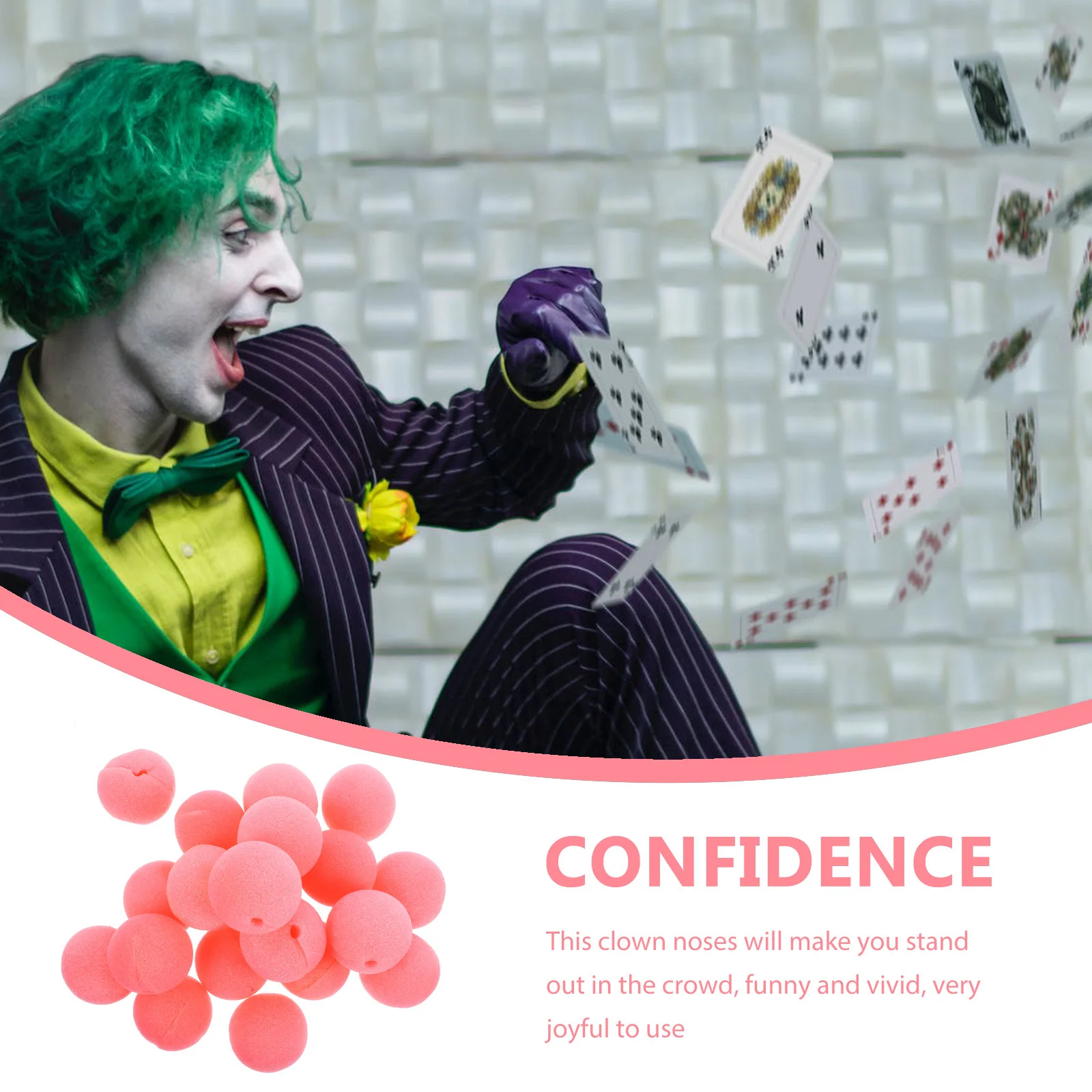

20 шт., губка для носа клоуна, вечерние реквизит для косплея, нос клоуна, аксессуар для костюма для взрослых и детей, украшения для цирковой вечеринки