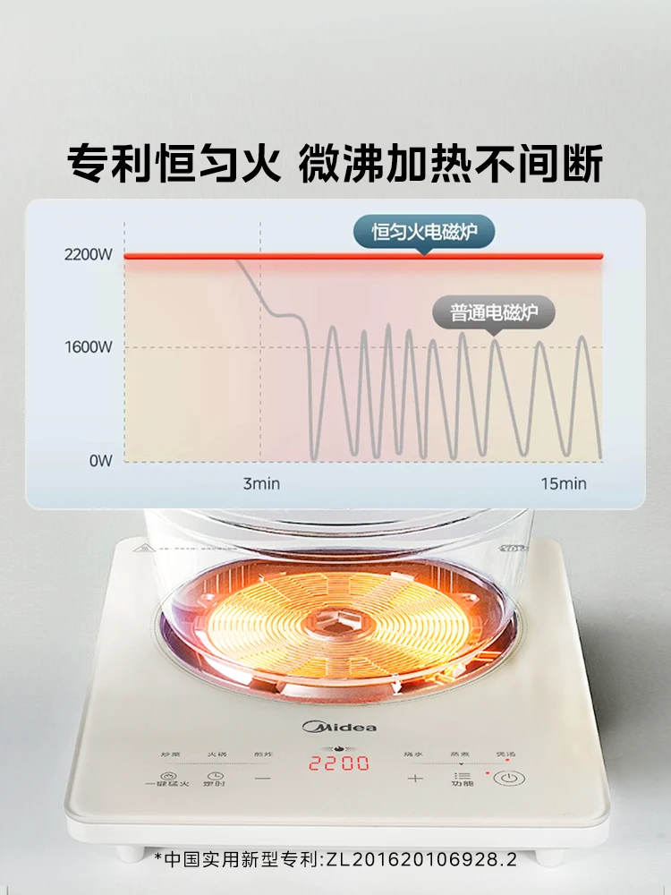 

Индукционная плита, небольшая бытовая энергосберегающая кастрюля вок, встроенный полный набор новой аккумуляторной плиты, электромагнитная плита