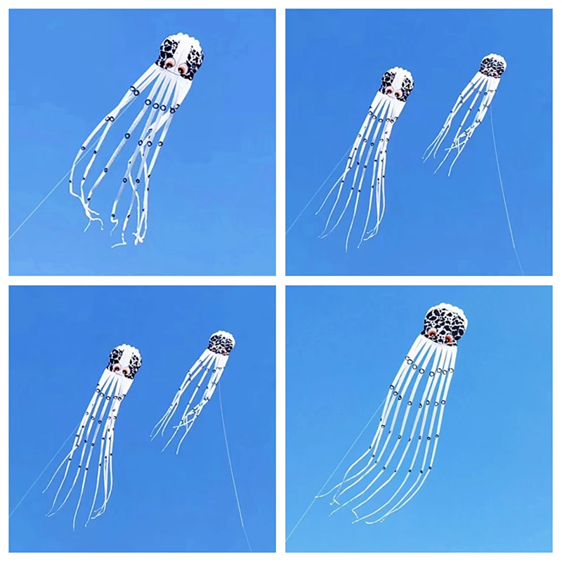 Free Shipping 900cm octopus kites flying large kites for adults kites line inflatable toys Outdoor play Gaori kyen girouette fun