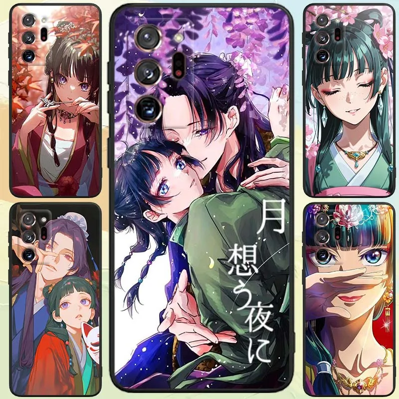 

The Apothecary Diaries Anime Phone Case For Samsung A73 A72 A71 A55 A54 A53 A52 A51 A13 A22 A16 A15 A05s A14 A05 A06 5G Black