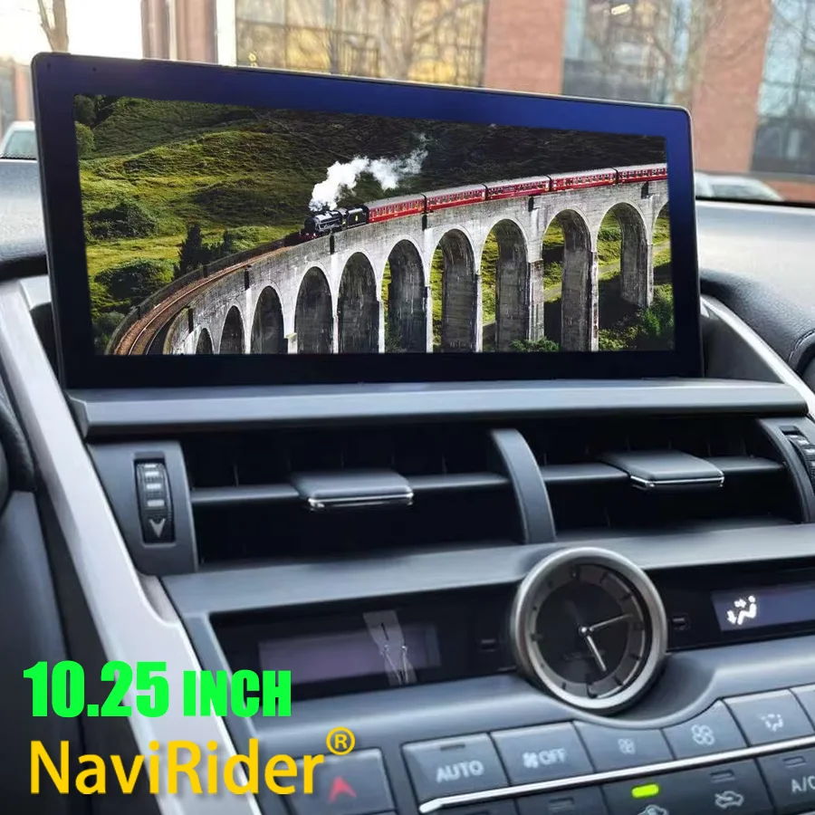 10.25inch For Lexus NX NX200 NX200T NX300h 2014-2021 Android 15 Car Radio Multimedia Wireless BT Carplay Snapdragon 685 Screen
