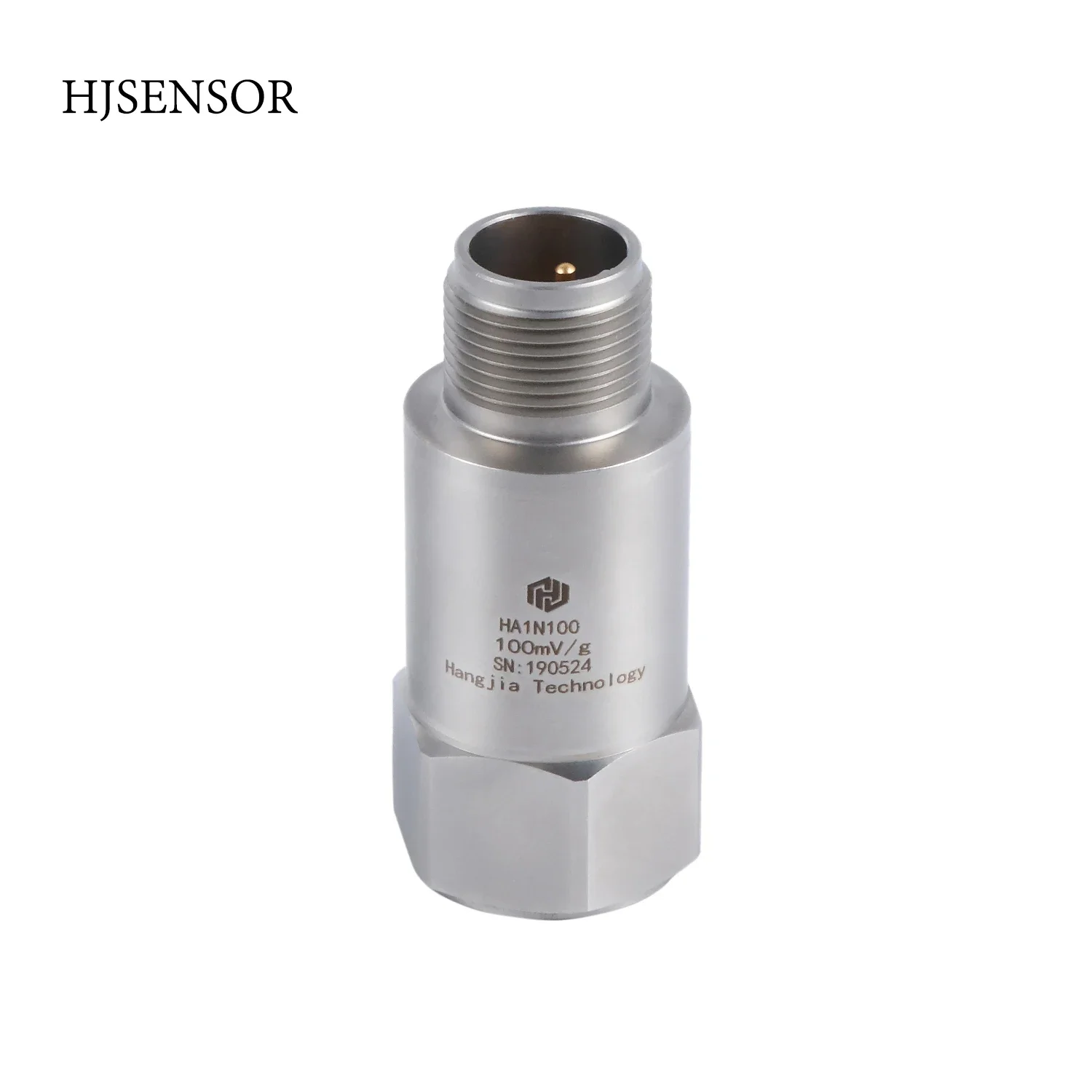 Piezoelectric accelerometer IEPE Acceleration Sensor Integrated vibration transmitter Industrial isolation 100mv/g 5V output