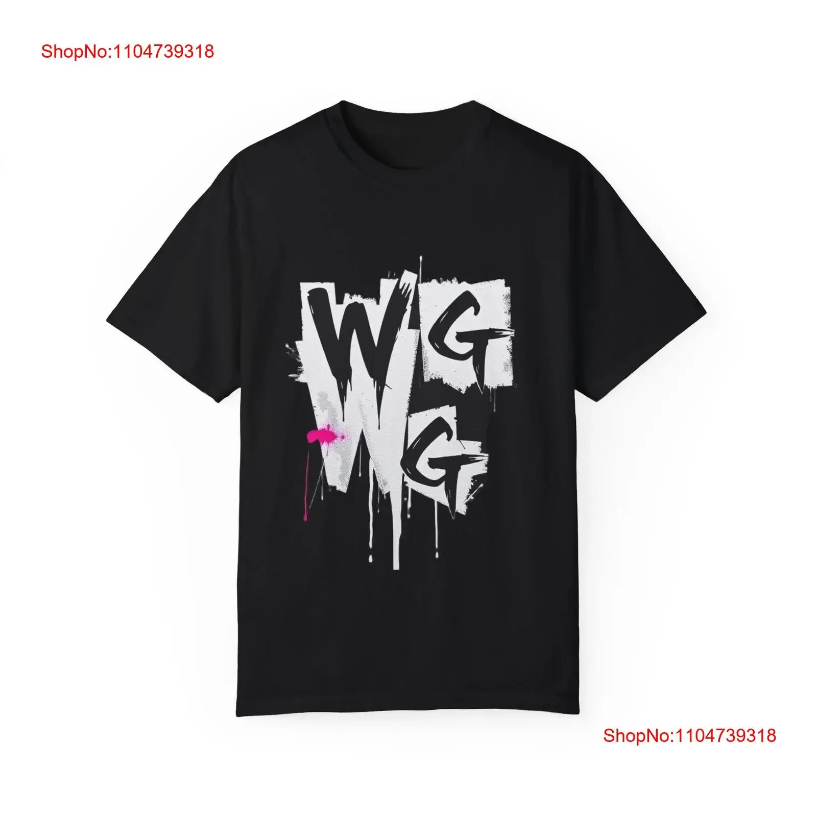 

WG Apparel, окрашенная футболка, винтажная стираная повседневная футболка с рисунком, унисекс, дышащая, мягкая, модная, универсальная, уличная одежда для дома