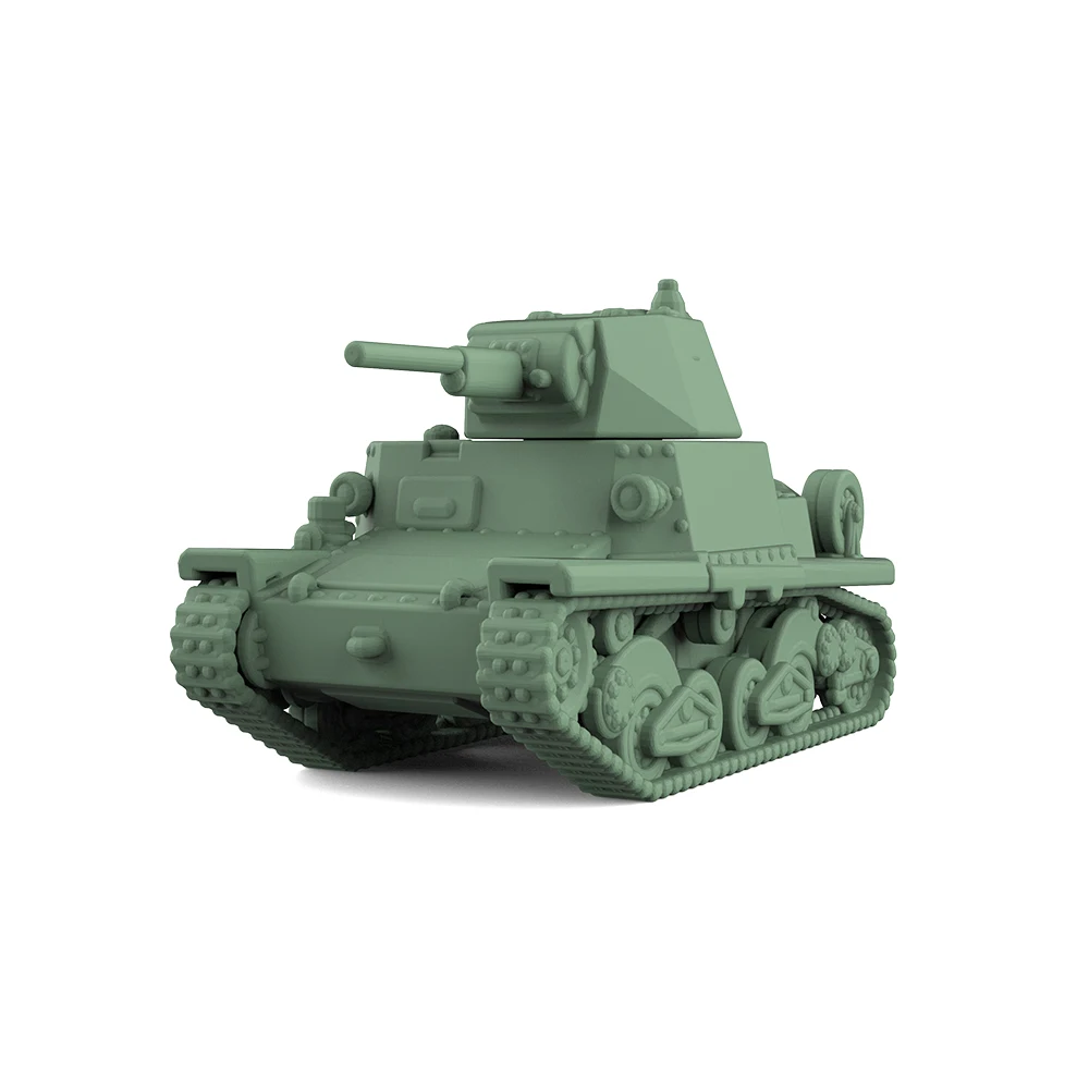 

1/220 1/160 1/87 SSMODEL SS680 Железнодорожная военная модель комплект Италия L6/40 Световой танк