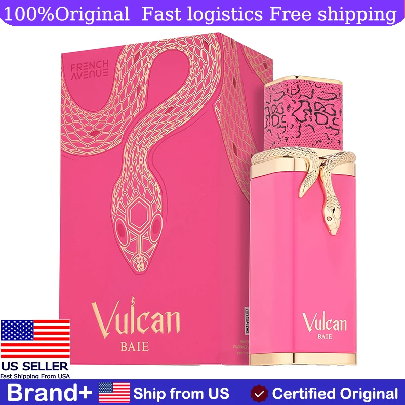

French Avenue Vulcan Baie EDP 100ml Long Lasting Fragrance Cologne French Perfume Pheromone Persistence Portable Birthday Gift