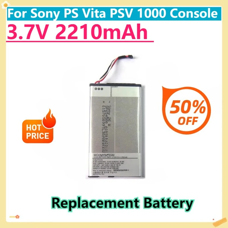 

For Sony PS Vita PSV 1000 Console 3.7V 2210mAh SP65M Rechargeable Li-ion Battery Replacement