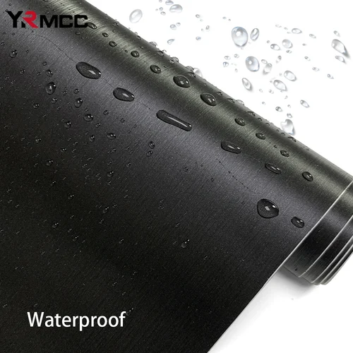 Imagen 2 del producto Pegatinas de vinilo cepillado para coche, película de sintonización automática, pegatina impermeable para motocicleta, película antiarañazos, cubiertas de carrocería para accesorios de coche